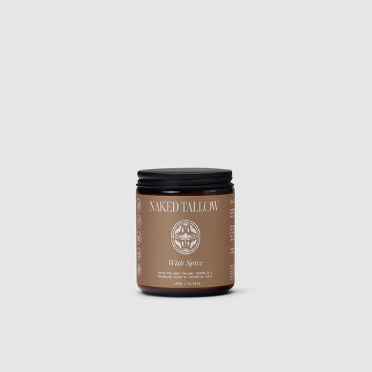 With Spice (Gingerbread) Tallow Cream