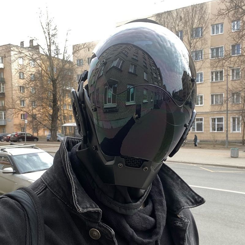 Cyberpunk Helmet