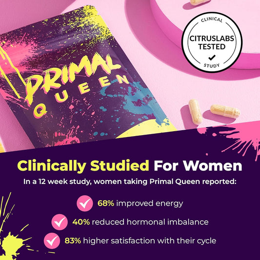 Primal Queen Female-Optimized Beef Organ Superfood Supplement - 100% Grass Fed, Pasture Raised Cattle - Balance Hormones, Energy