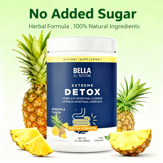 Extreme Detox Powder (Pineapple) – Sleep Balance, Detox & Skin Radiance,No Added Sugar