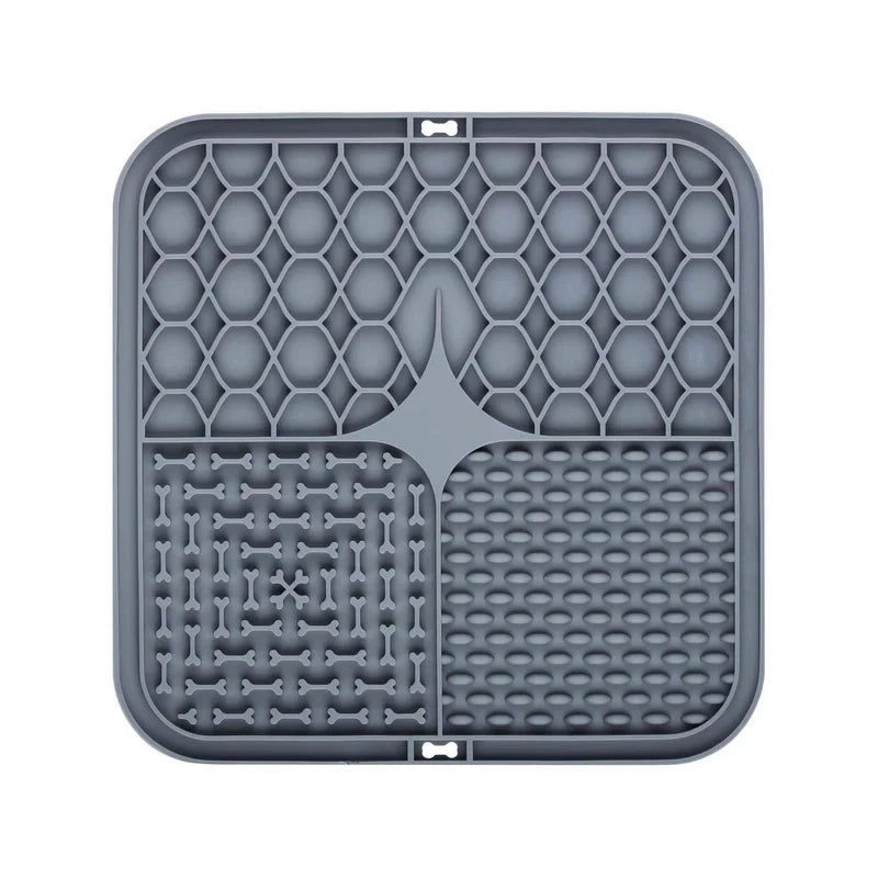 Silicone pet licking pad