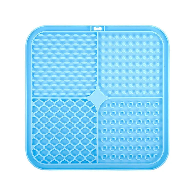 Silicone pet licking pad