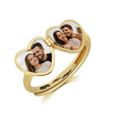 Heart Locket Ring