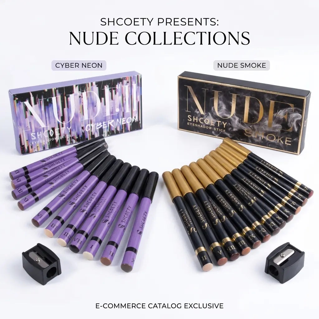 12-Color 3-in-1 Eyeshadow Stick Set, Shimmer Eyeshadow Pen, High Pigment Cream Eyeshadow, Waterproof Smudge-Proof Long-Lasting, One-Swipe Easy Glide, Blendable Multi-Use Highlighter & Eyeliner sohochic