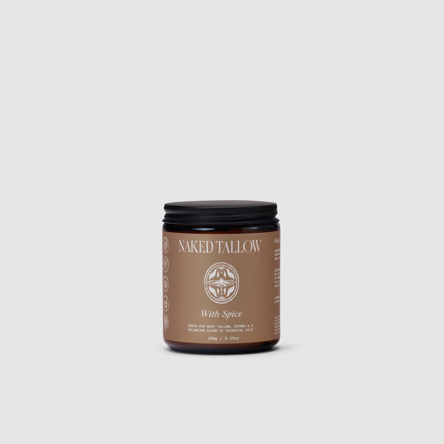 With Spice (Gingerbread) Tallow Cream