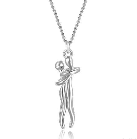 Hug Necklace + FREE Message Card & Gift Box