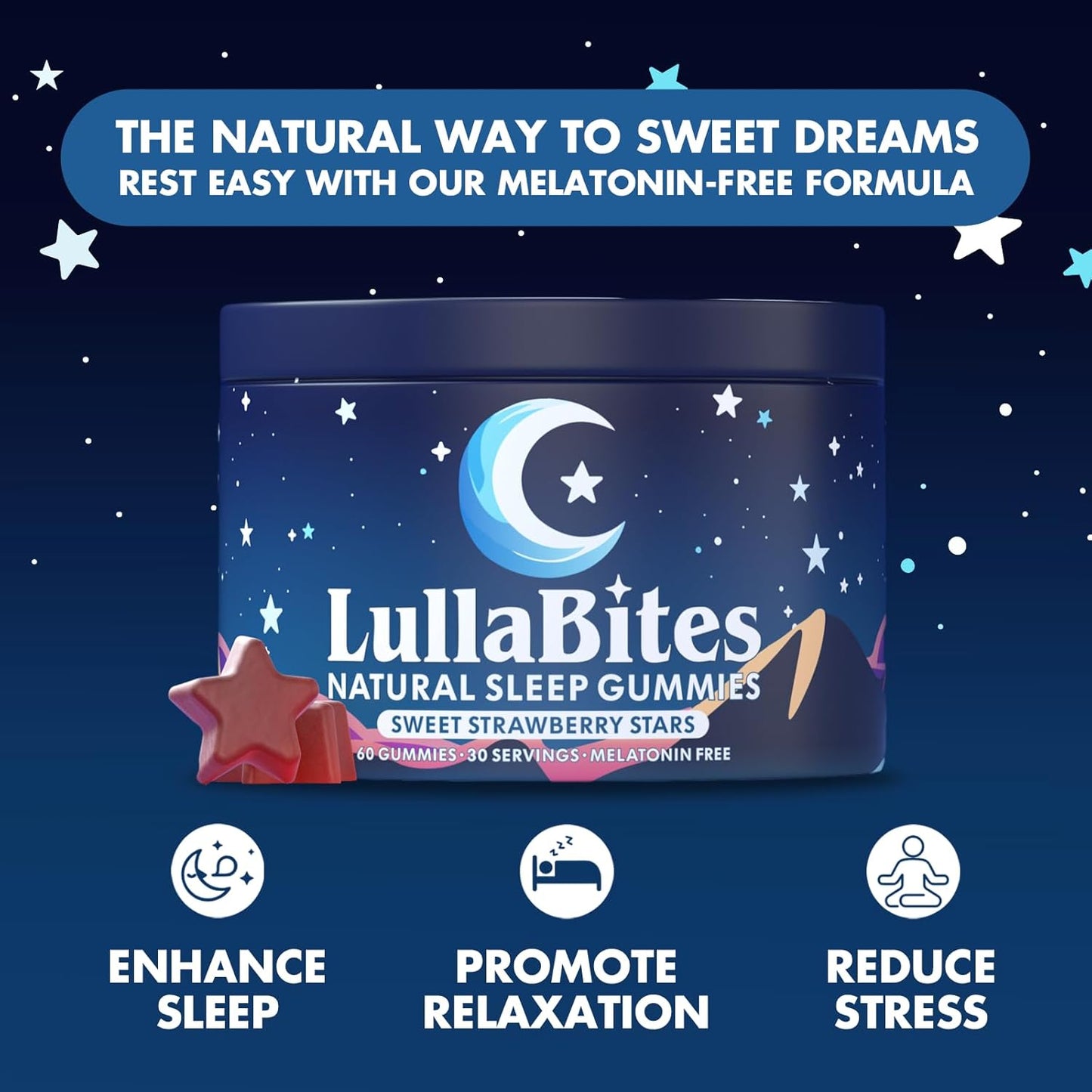 Magne-Calm Sleep Aid | Vegan, Sugar-Free & Melatonin-Free | 30-Night Supply