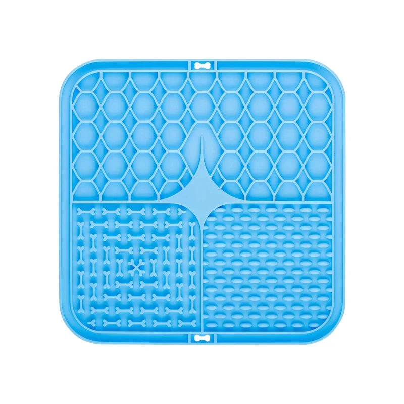 Silicone pet licking pad