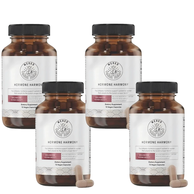 Hormone Harmony for Menopause: Weight Loss Support 72 Vegan Capsules by Happy Mammoth