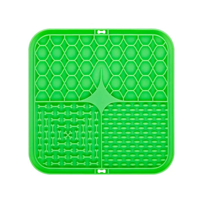 Silicone pet licking pad