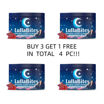 Natural Sleep Gummies - Made in USA - With 5-HTP, L-Theanine, Magnesium & Valerian Root - Melatonin Free - Vegan - Halal - Sugar, Gluten Free - Sweet Strawberry - 60 Gummies - 30 Servings