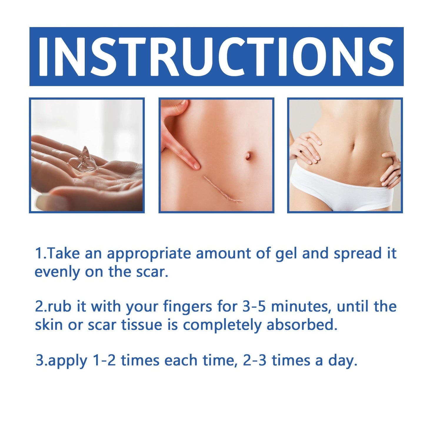 Quickly Fade New and Old Scars & Tighten Skin Repair Cream | Safe, Gentle & Suitable for Sensitive Skin