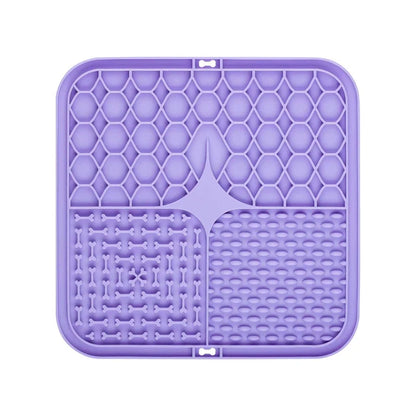 Silicone pet licking pad