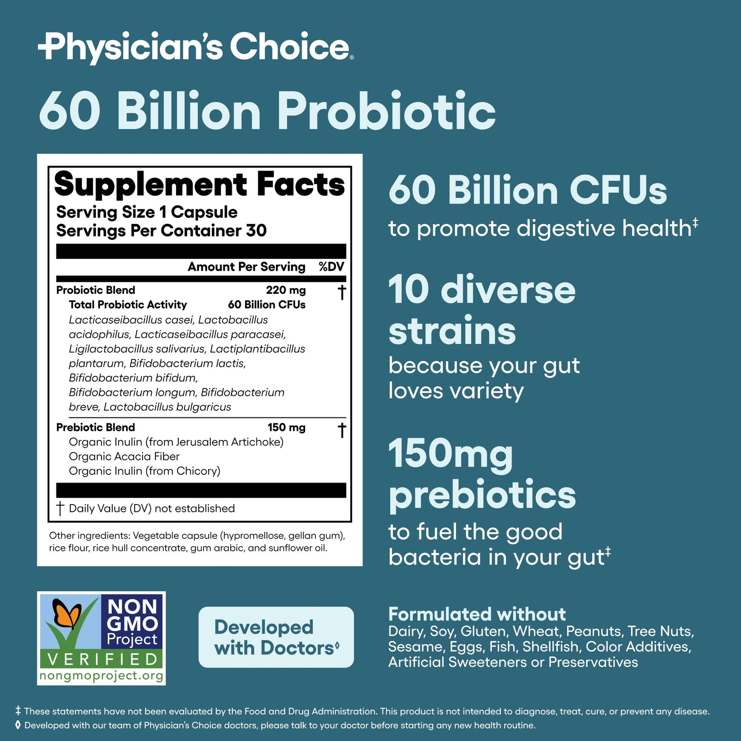 Physician's Choice 60 Billion Probiotic
