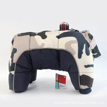 Quilted Puffer Coat - Thick Warm Winter Jacket for Small Dogs