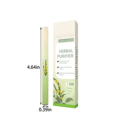 Herbal Diffuser Pen - Pure Breath Botanicals, Upgraded Aromatherapy Pen With Mullein, Thyme & Mint Extracts, Natural Breathing Purifier, Sleep Support, Stress Relief, Pocket-Sized Portable Diffuser