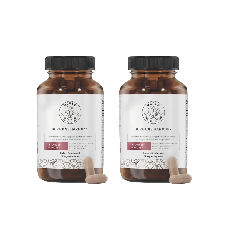 Hormone Harmony for Menopause: Weight Loss Support 72 Vegan Capsules by Happy Mammoth