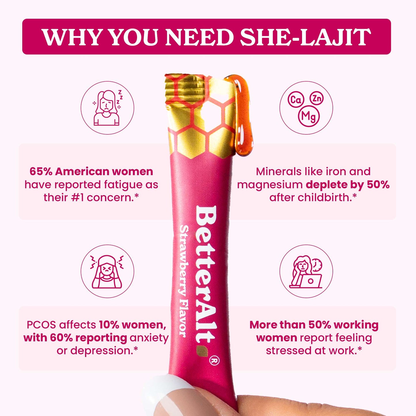 SHE-Lajit Honey Sticks