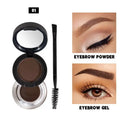 Dual-Layer 2-in-1 Brow Pomade & Powder Kit, Waterproof Smudge-Proof Long-Lasting Eyebrow Makeup, Natural Full & Fluffy Brows, Dual-Ended Brush & Built-in Mirror, Beginner-FriendlyDual-Layer 2-in-1 Brow Pomade & Powder Kit, sohochic