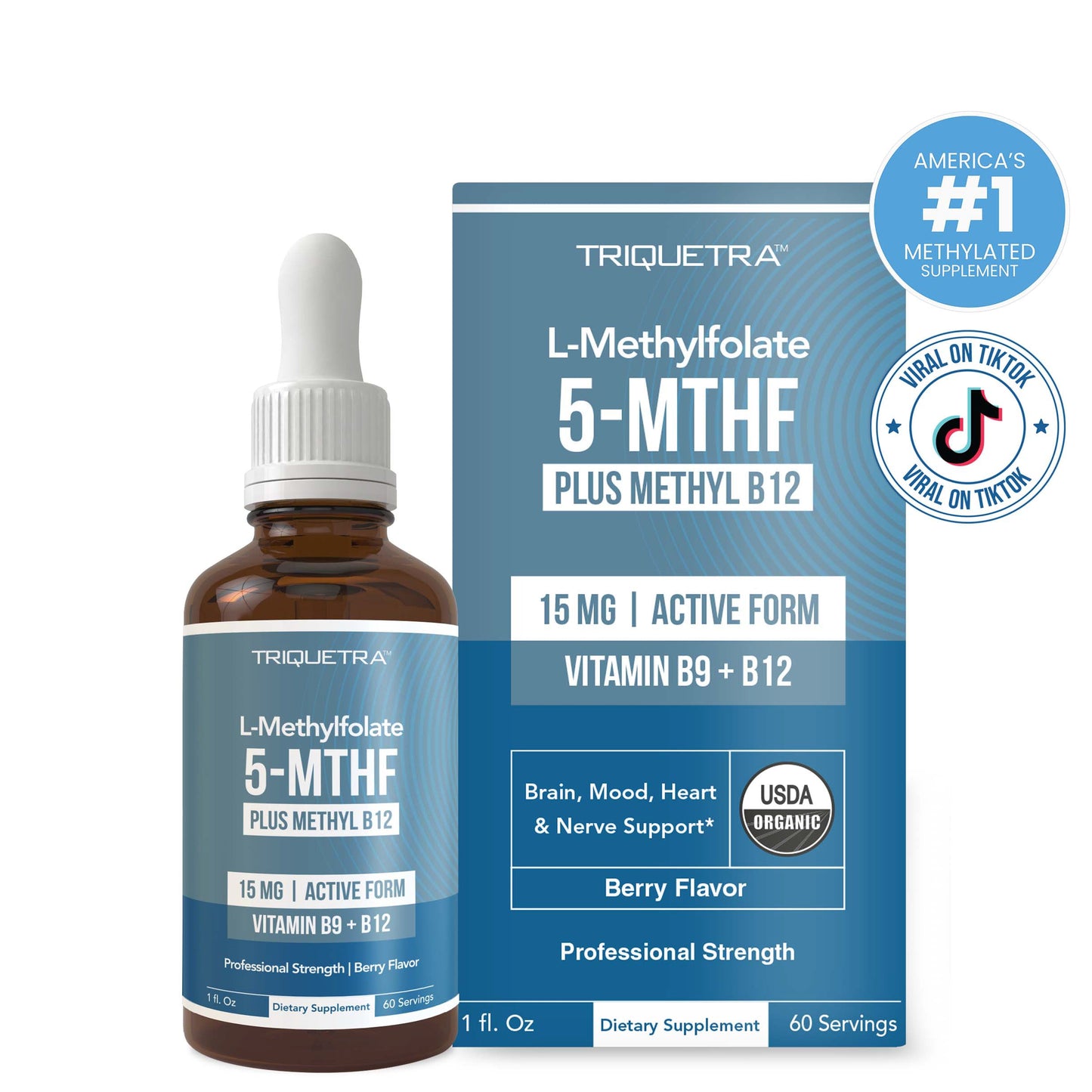 L-Methylfolate (15 mg) Plus Methyl-B12