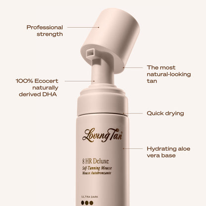 8 HR Deluxe Self-Tanning Mousse Ultra Dark