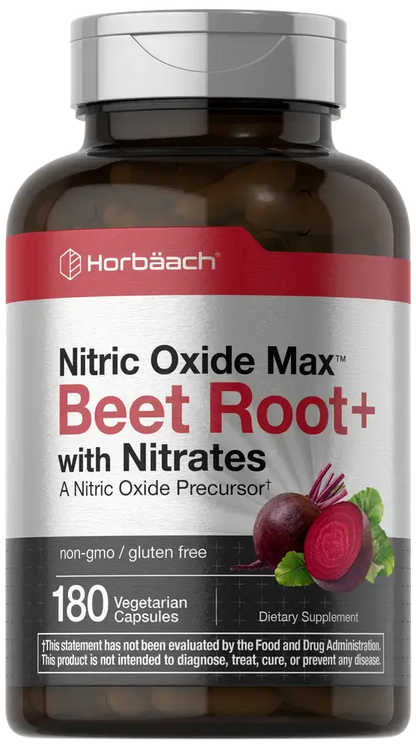 Nitric Oxide Max with Beet Root | 180 Capsules