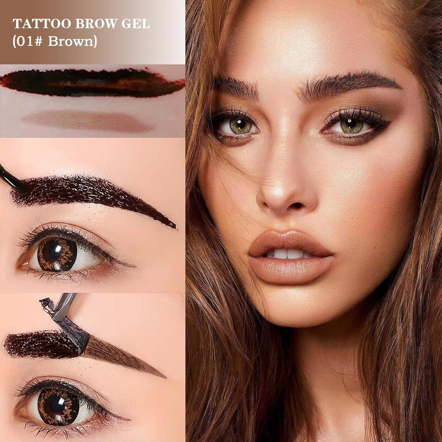 Peel-off Eyebrow Gel, Waterproof Long LastingEyebrow