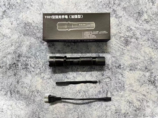 Electric shock strong light flashlight  1101