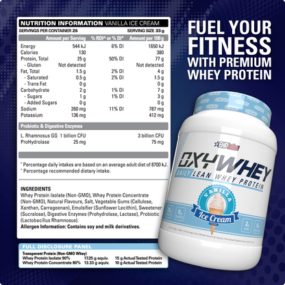 OxyWhey Lean Whey Protein