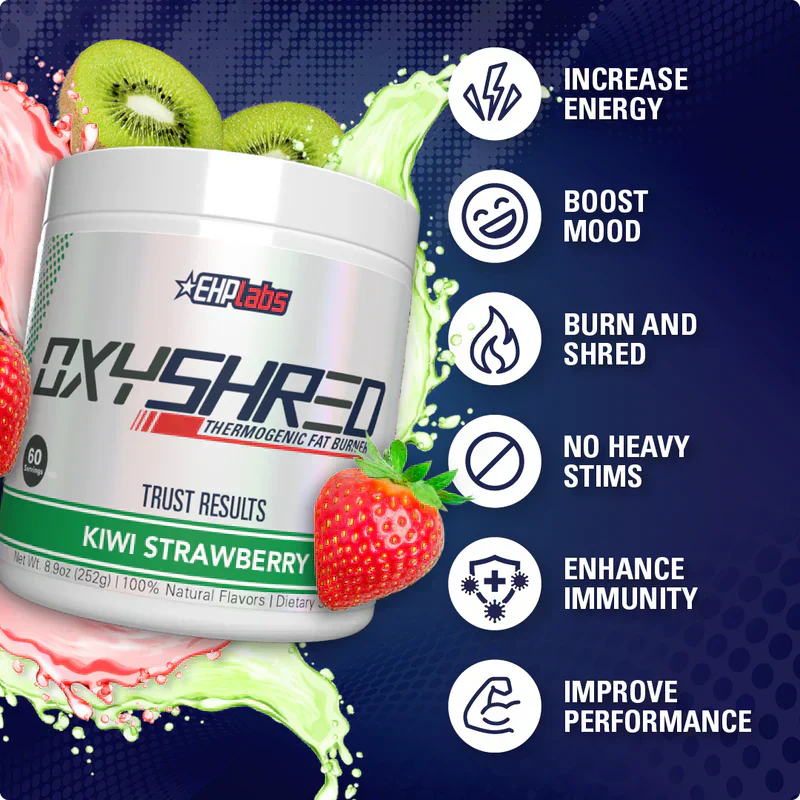 OxyShred Thermogenic Fat Burner-KIWI STRAWBERRY