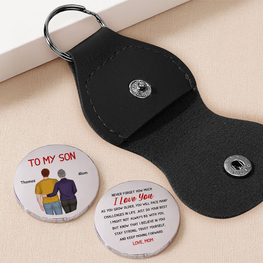 My Boy My Son From Mom - Personalized Custom Pocket Hug