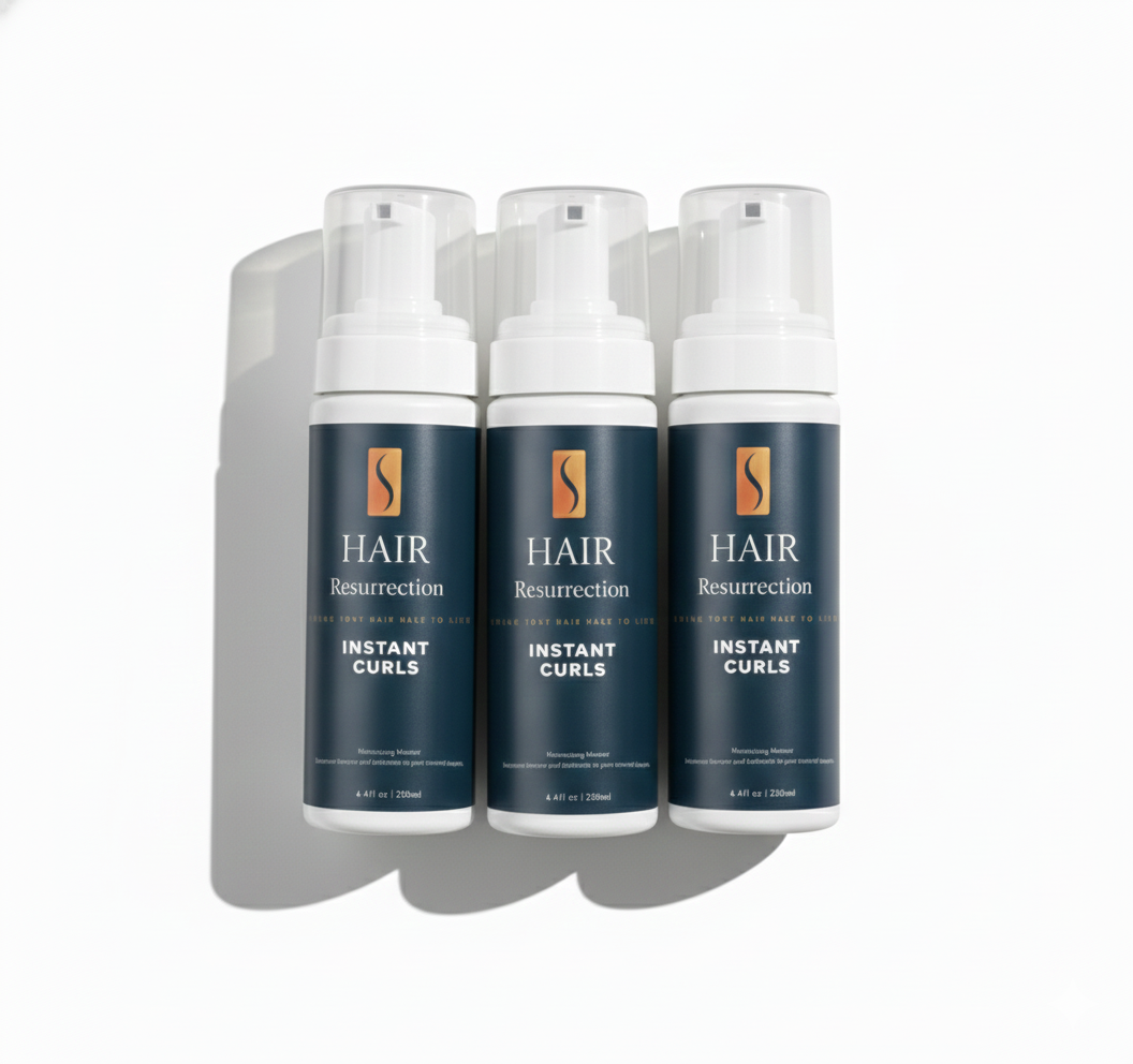 Hair Resurrection – Instant Curls Frizz-Free Styling Mousse