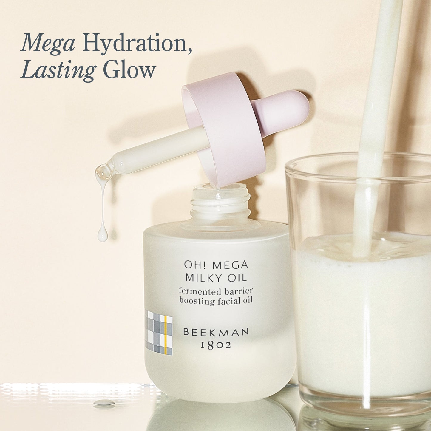 Oh! Mega Milky Oil Fermented Barrier Boosting Facial Oil 