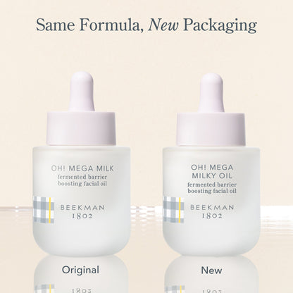 Oh! Mega Milky Oil Fermented Barrier Boosting Facial Oil 