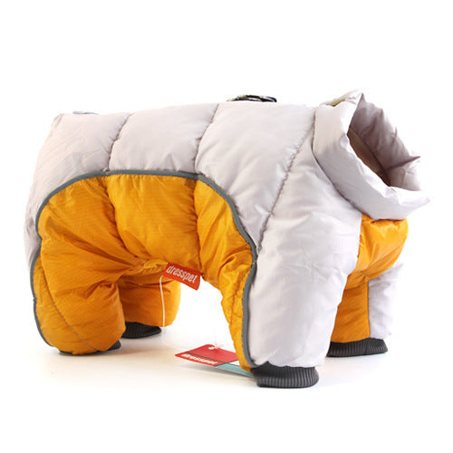 Quilted Puffer Coat - Thick Warm Winter Jacket for Small Dogs
