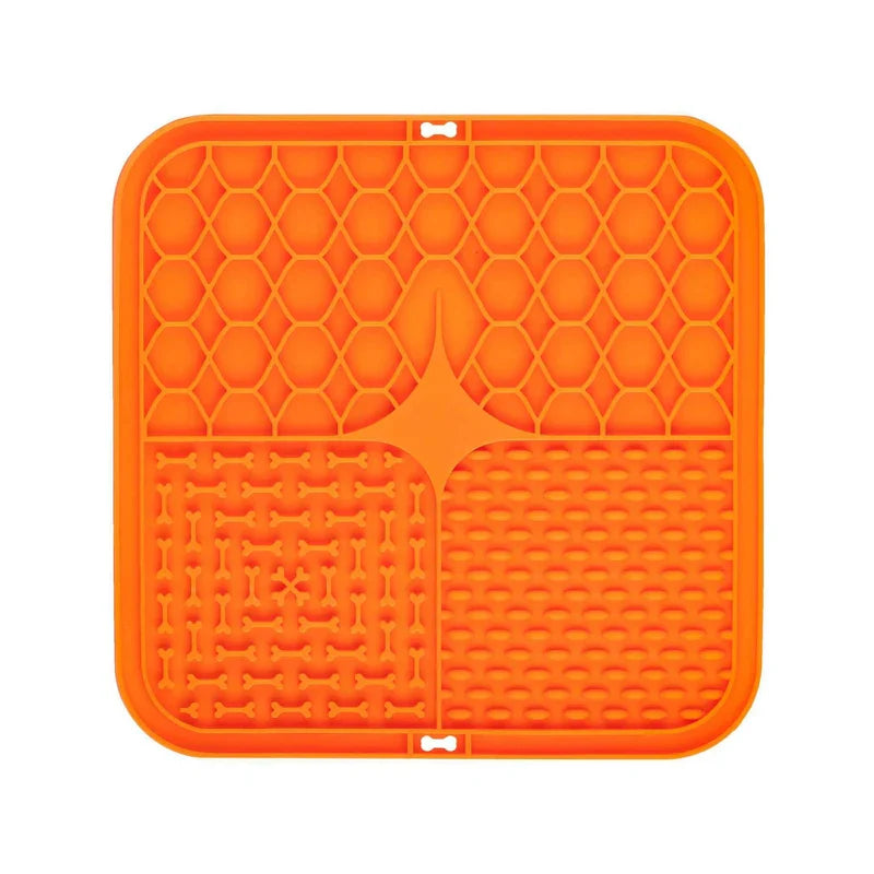 Silicone pet licking pad