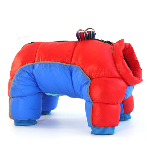 Quilted Puffer Coat - Thick Warm Winter Jacket for Small Dogs