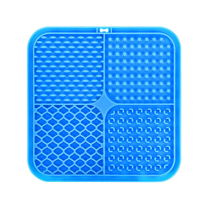 Silicone pet licking pad