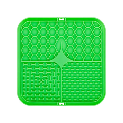 Silicone pet licking pad
