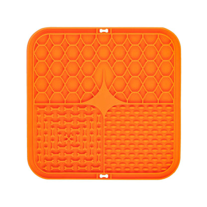 Silicone pet licking pad