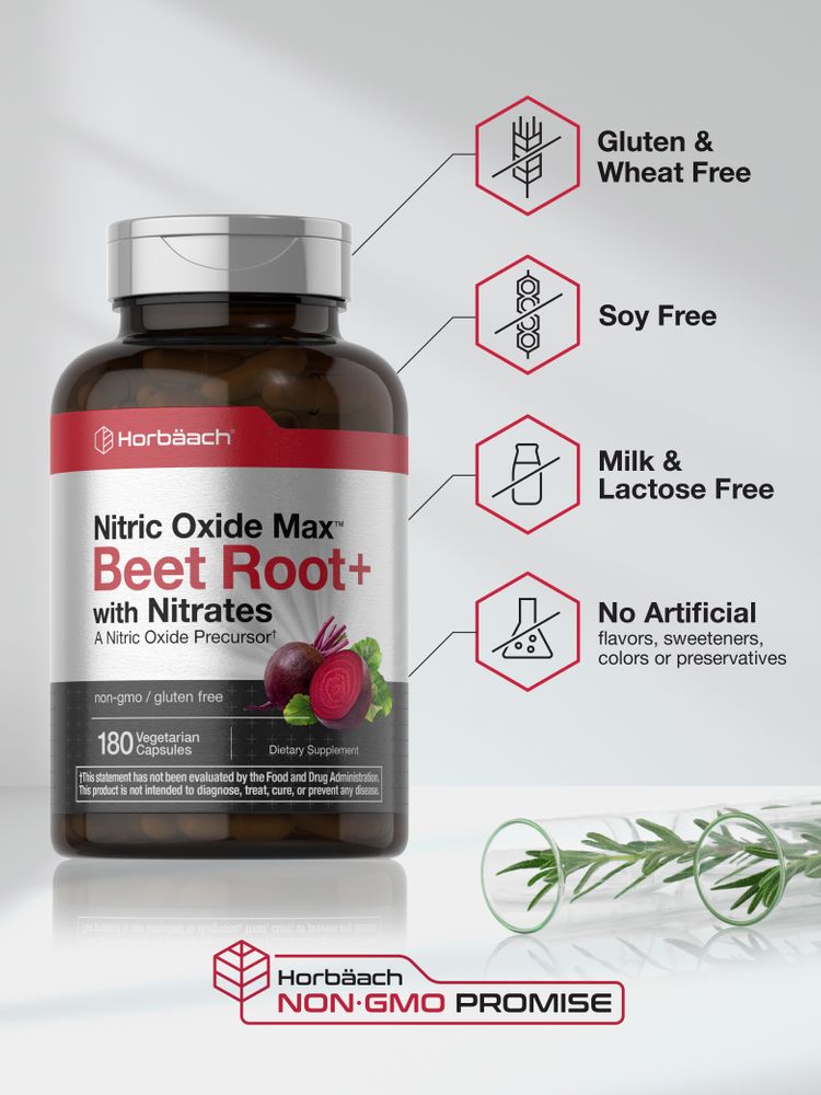 Nitric Oxide Max with Beet Root | 180 Capsules