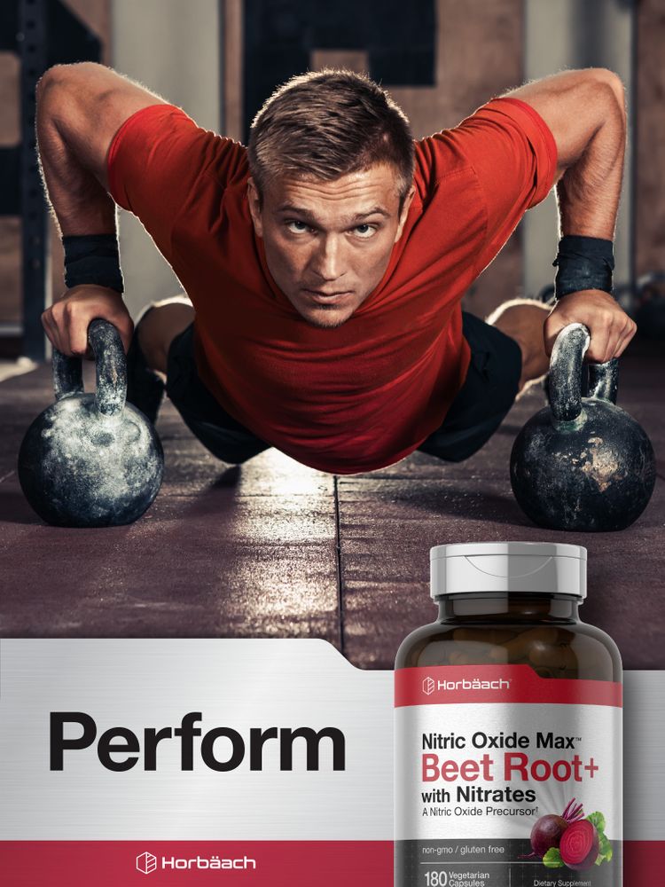 Nitric Oxide Max with Beet Root | 180 Capsules