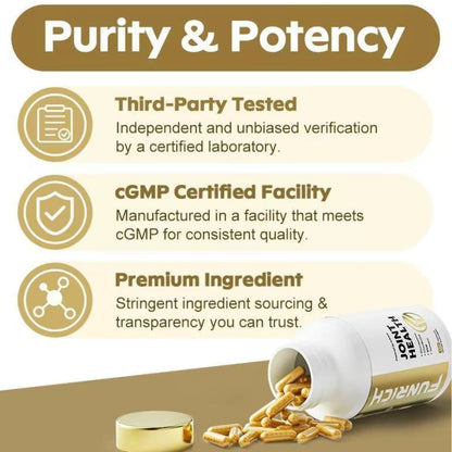 Joint Health Formula-Joint Support120 Capsules， Plus Advanced Mobility& Comfort Formula