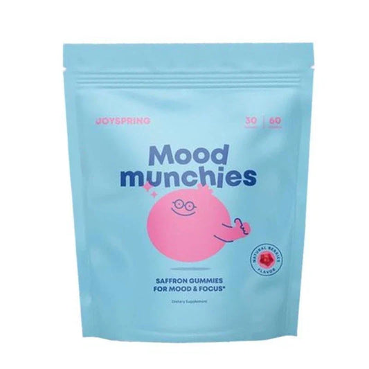 JoySpring Saffron Gummies, Plant-Based Mood Support, Sugar-Free, Gluten-Free