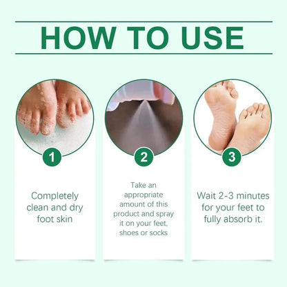 2pcs Ximonth Foot Sanitizer Spray with Tea Tree Oil, Tea Tree Oil Feet Spray,