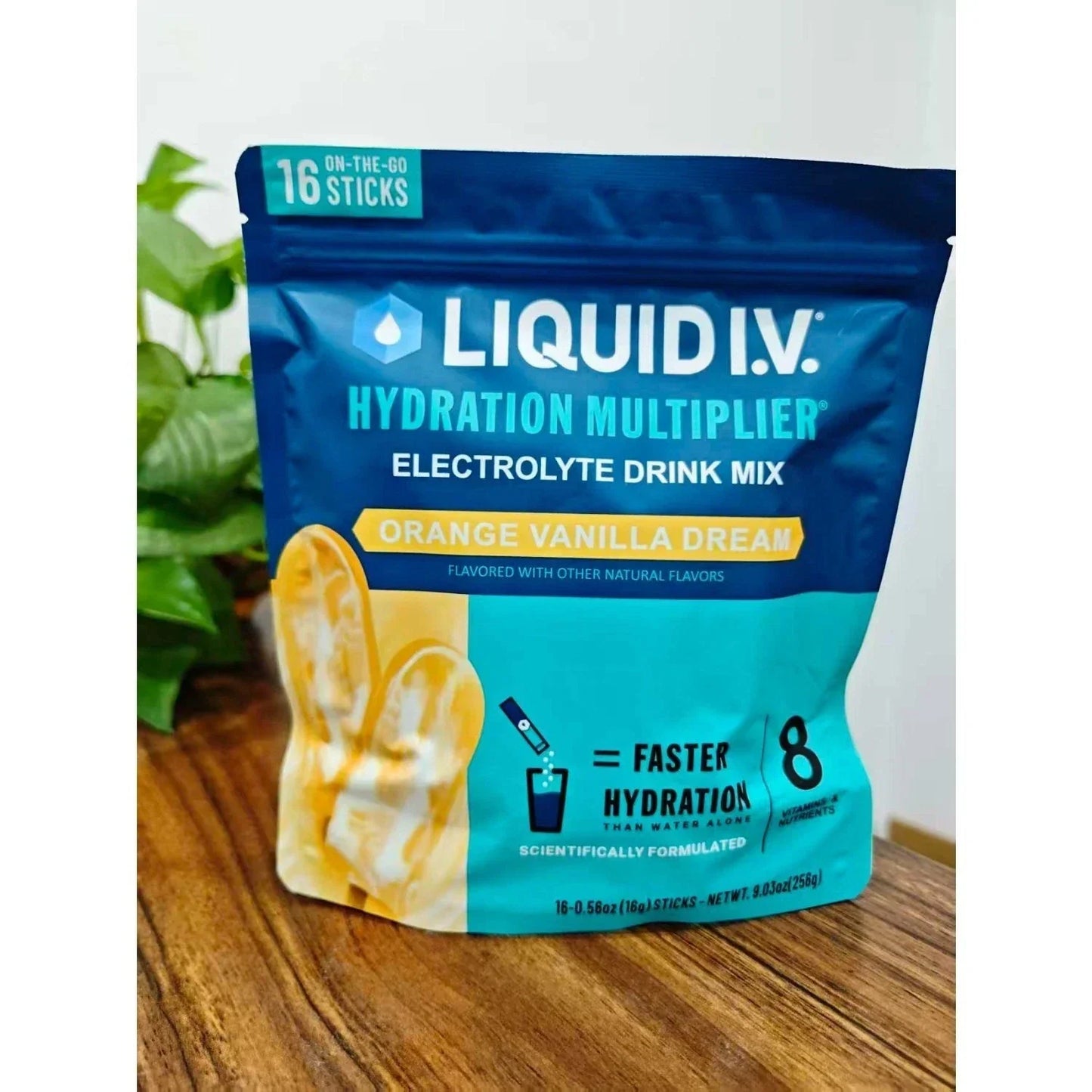 Liquid I.V. Hydration Multiplier - Orange Vanilla Dream | Electrolyte Powder