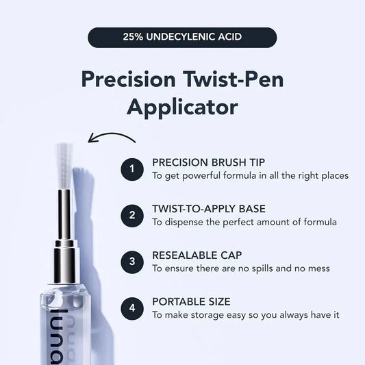 Lunavia Antifungal Pen – 25% Undecylenic Acid, Toenail Fungus Treatment Extra St-Shop