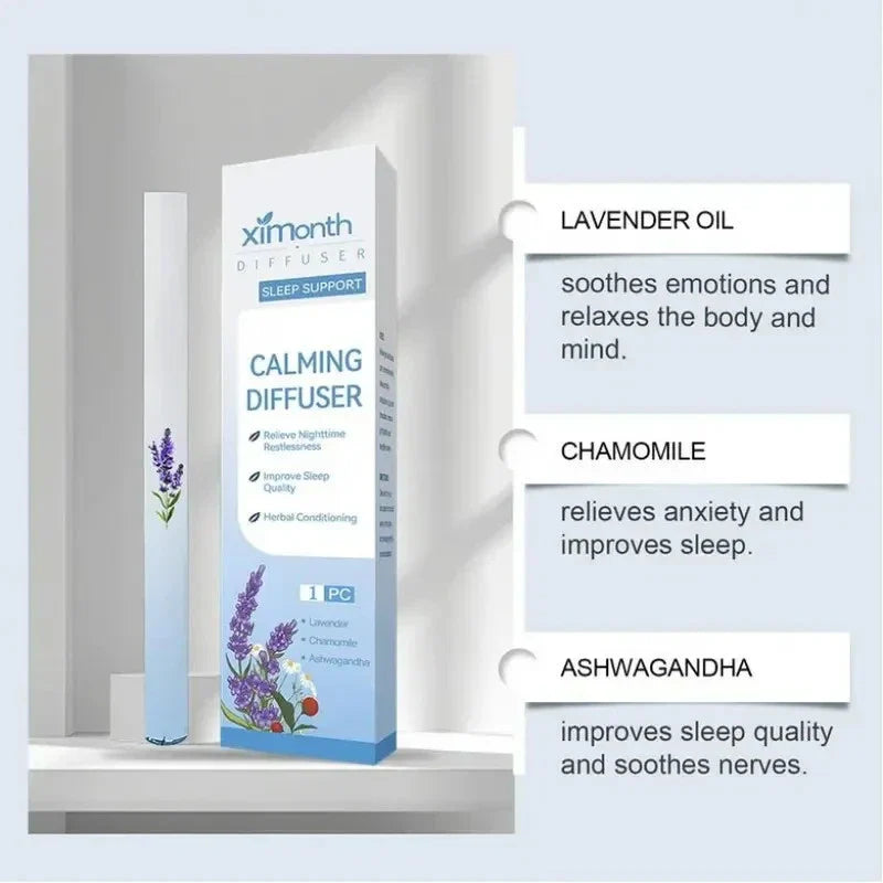 Herbal Aromatherapy Diffuser Stick – Non-Nicotine | Energy, Lung Cleanse, Calm