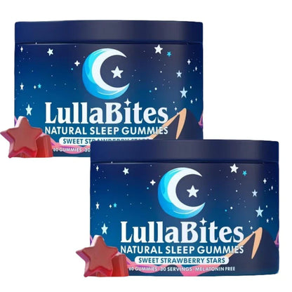 Natural Sleep Gummies - Made in USA - With 5-HTP, L-Theanine, Magnesium & Valerian Root - Melatonin Free - Vegan - Halal - Sugar, Gluten Free - Sweet Strawberry - 60 Gummies - 30 Servings