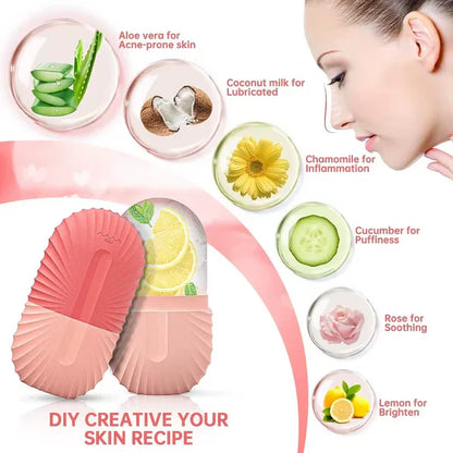 Instant Puffiness Relief, Skin Tightening & Natural Glow Tool for Face, Eyes & Neck